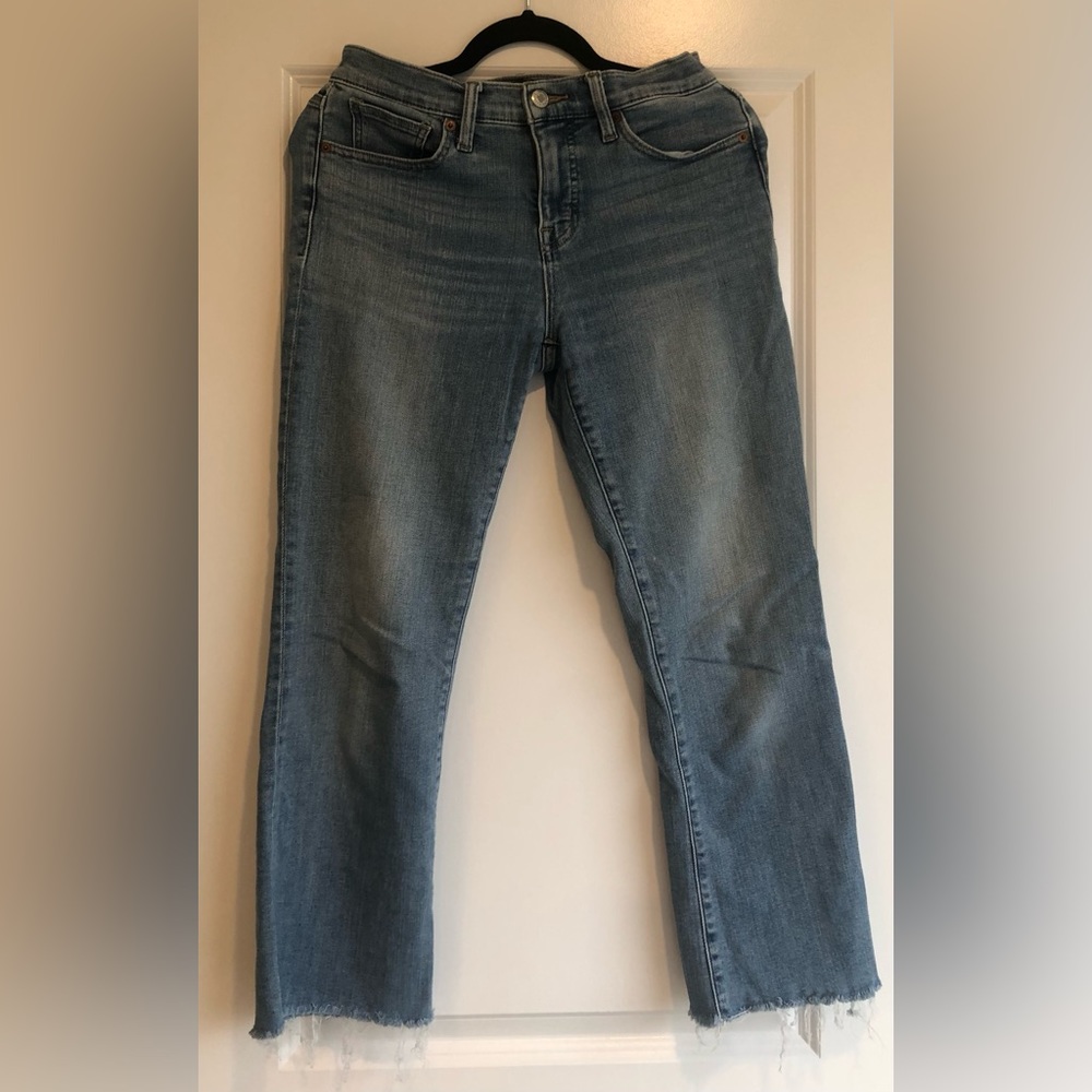 Lucky Brand Frayed hem straight leg